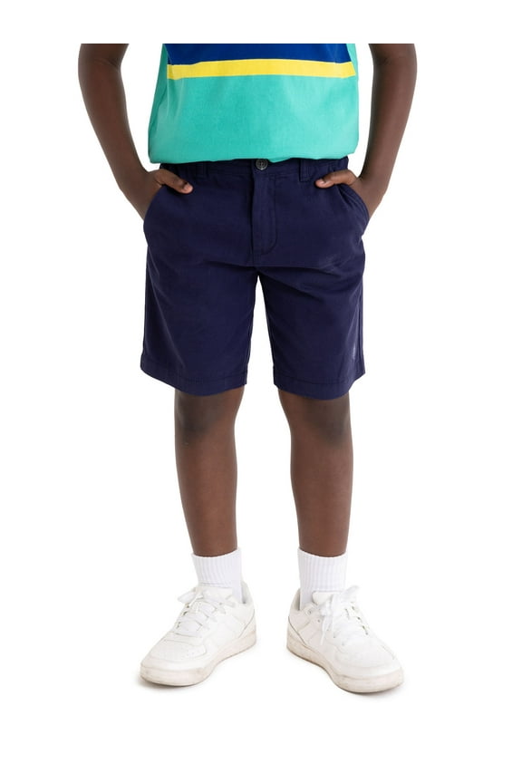 Boys Twill Hartford Short, Sizes 4-18
