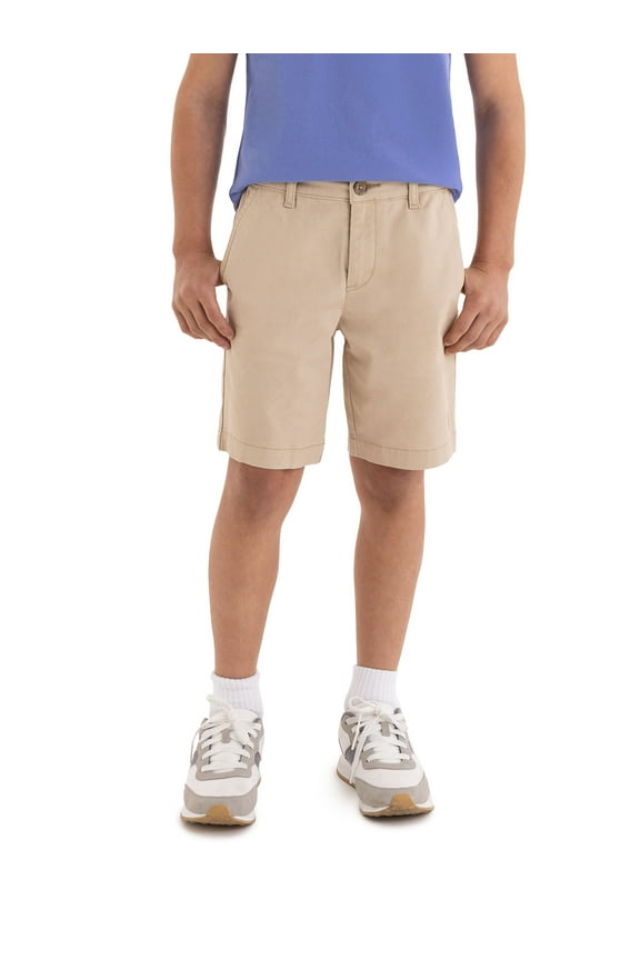 Boys Twill Hartford Short, Sizes 4-18
