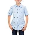 thumbnail image 1 of U.S. Polo Assn. Boys Woven Short-Sleeve Button Down Shirt, Sizes 4-18, 1 of 4
