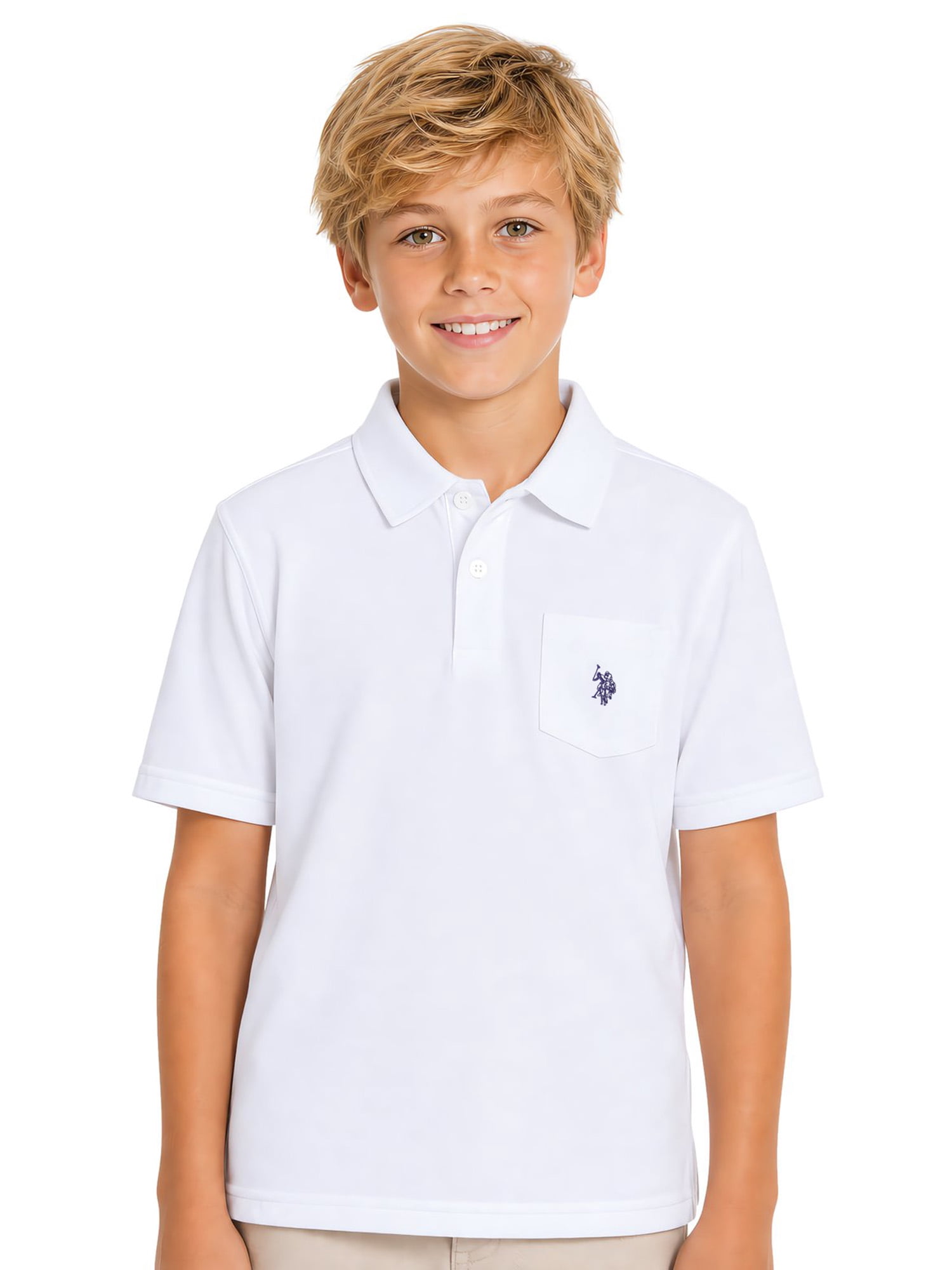 U.S. Polo Assn. Everyday Play Polo, Sizes 4-18