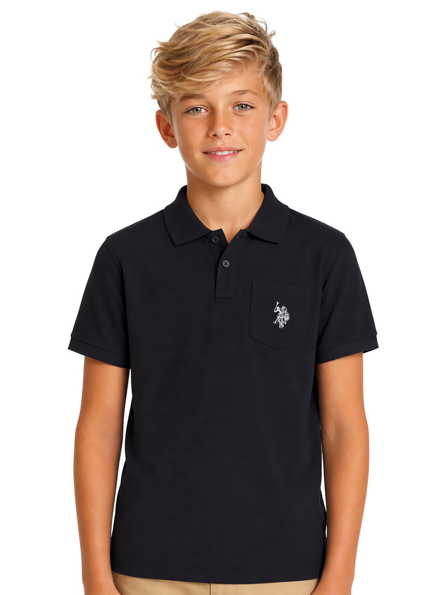 U.S. Polo Assn. Everyday Play Polo, Sizes 4-18
