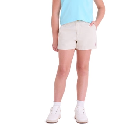 U.S. Polo Assn. Girls Trouser Shorts, Sizes 4-18