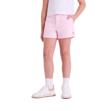 U.S. Polo Assn. Girls Trouser Shorts, Sizes 4-18
