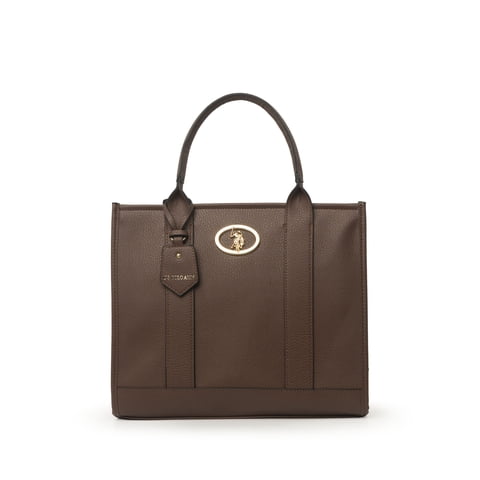 Women's Heritage Tote Bag, Dark Brown