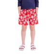 thumbnail image 1 of U.S Polo Assn. Hibiscus Print Swim Short with Brief Liner, Sizes 4-18, 1 of 4