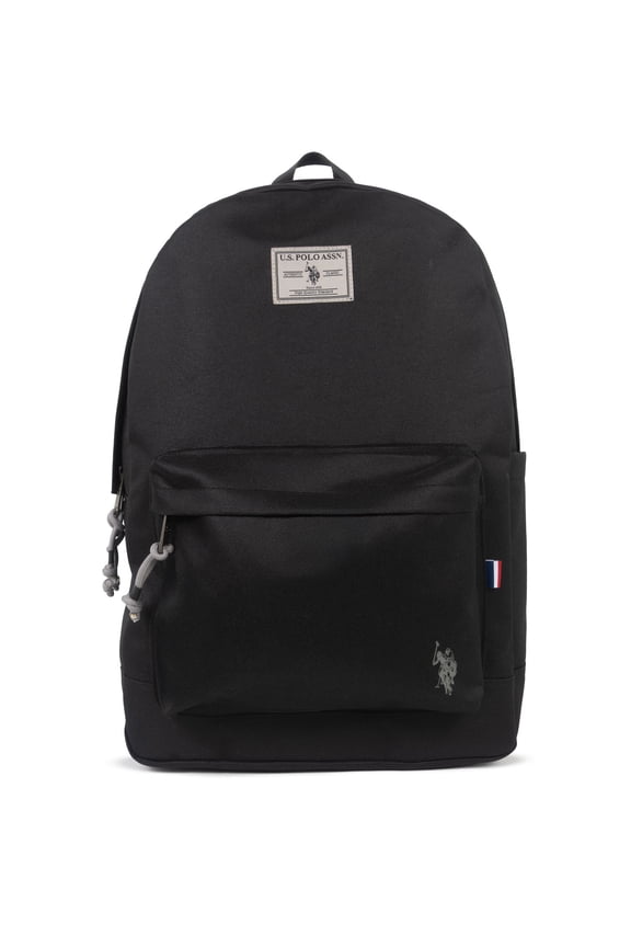 Unisex Kid's 18" Solid Core Backpack, Black