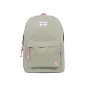 U.S. Polo Assn. Unisex Kids 18" Solid Core Backpack, Sage