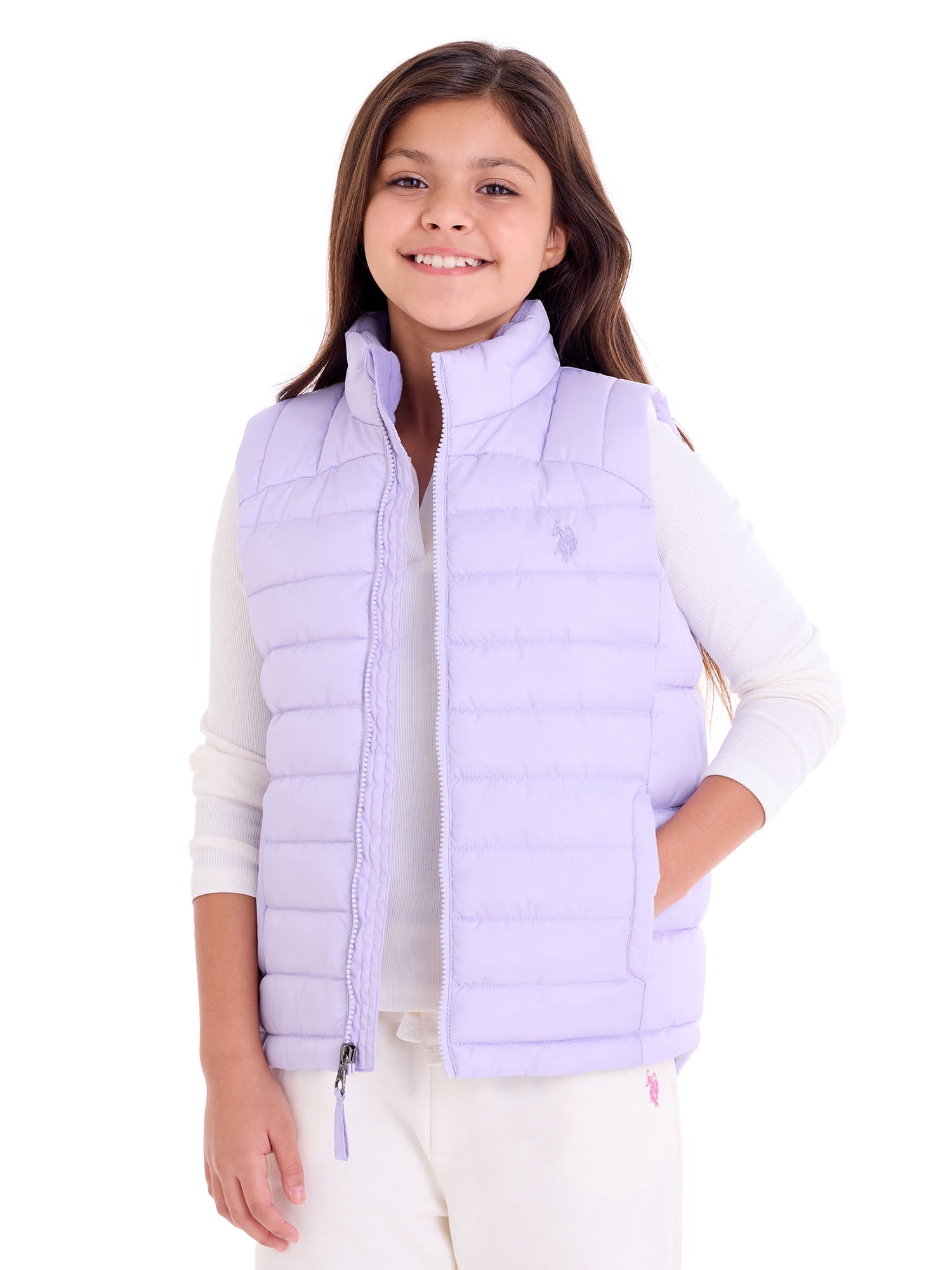 U.S. Polo Assn. Kids Puffer Vest, Sizes 4-18