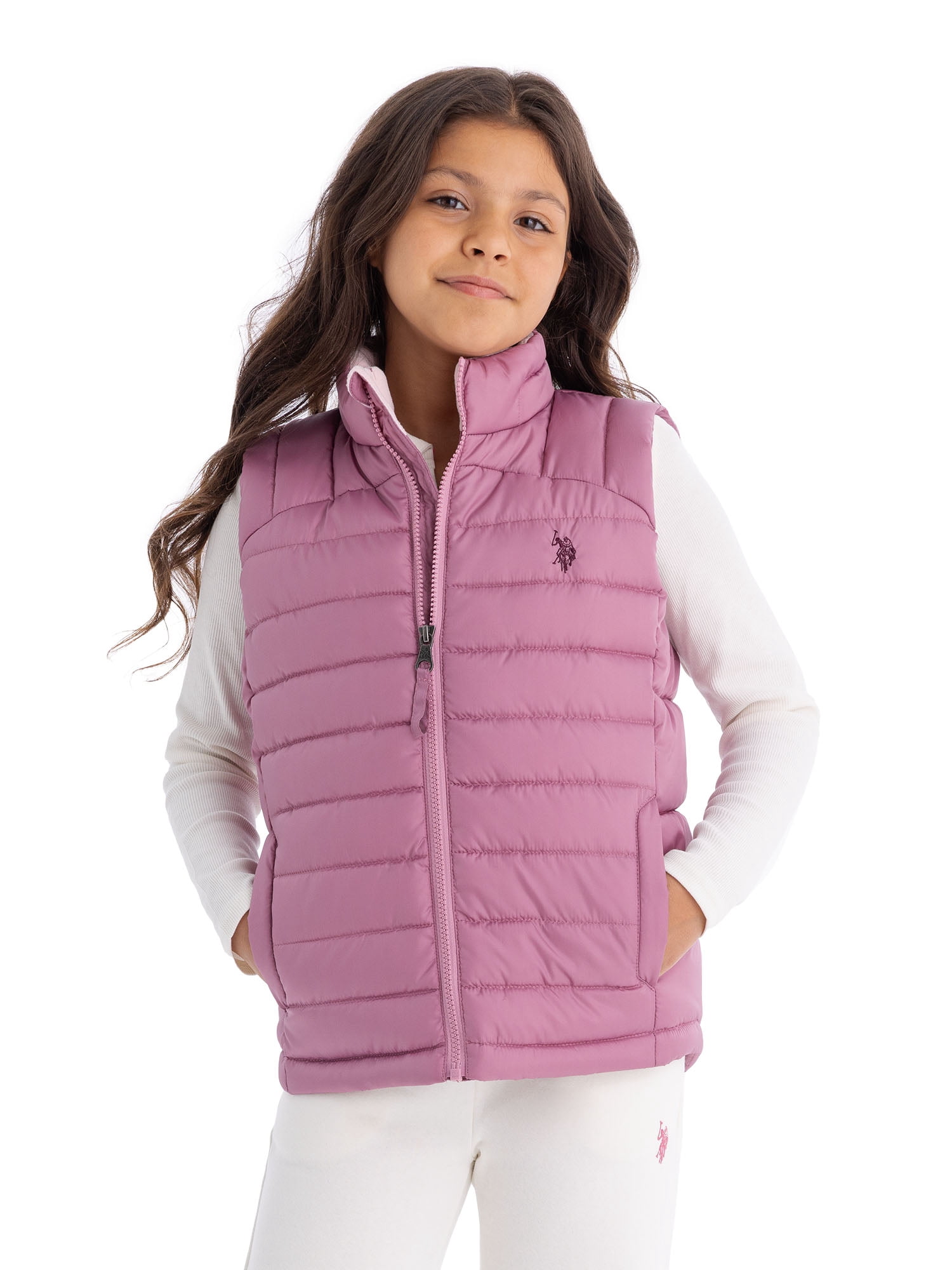 U.S. Polo Assn. Kids Puffer Vest, Sizes 4-18