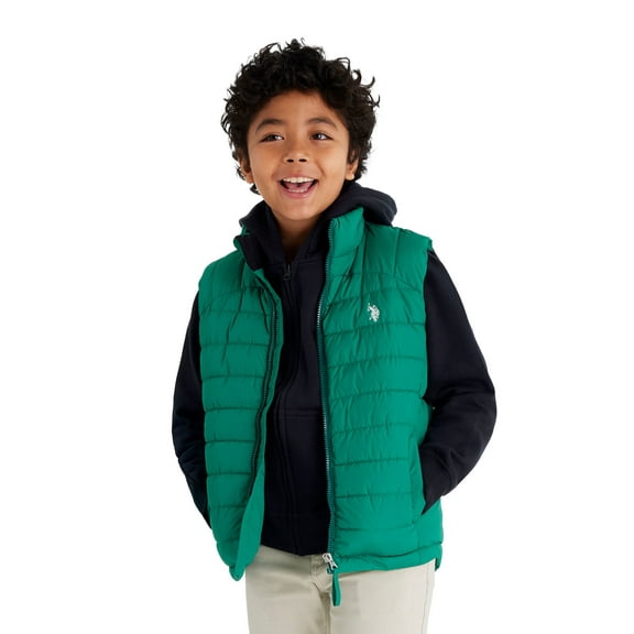 U.S. Polo Assn. Kids Puffer Vest, Sizes 4-18