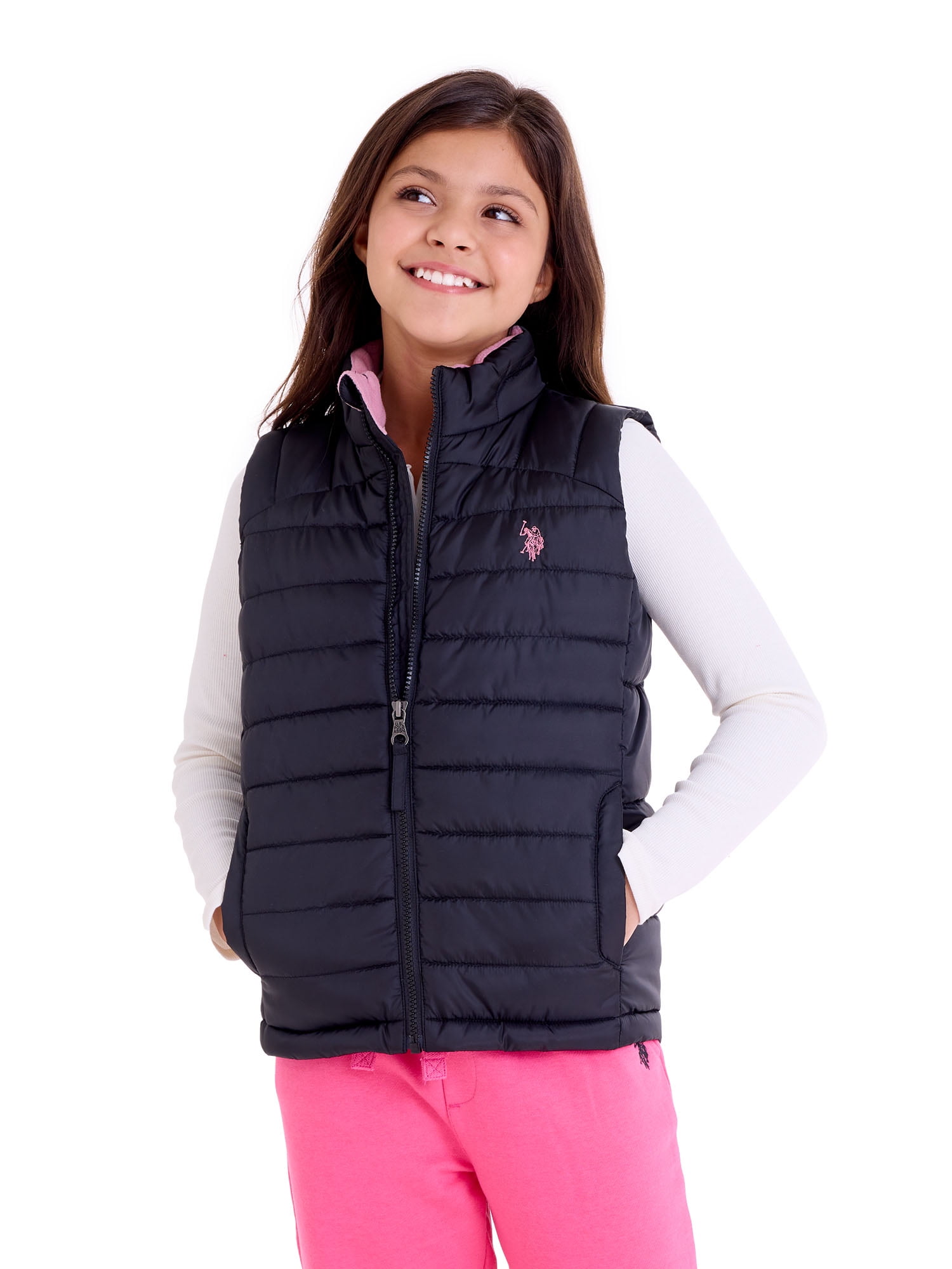 U.S. Polo Assn. Kids Puffer Vest, Sizes 4-18