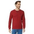 thumbnail image 1 of U.S. Polo Assn. Long Sleeve Small Pony Thermal Henley Rythmic Red LG, 1 of 3