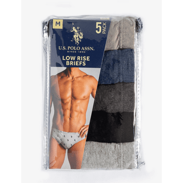 U.S. Polo Assn.® Men's 5 Pack Low Rise String Bikini Briefs    Assorted Color  Size "S"
