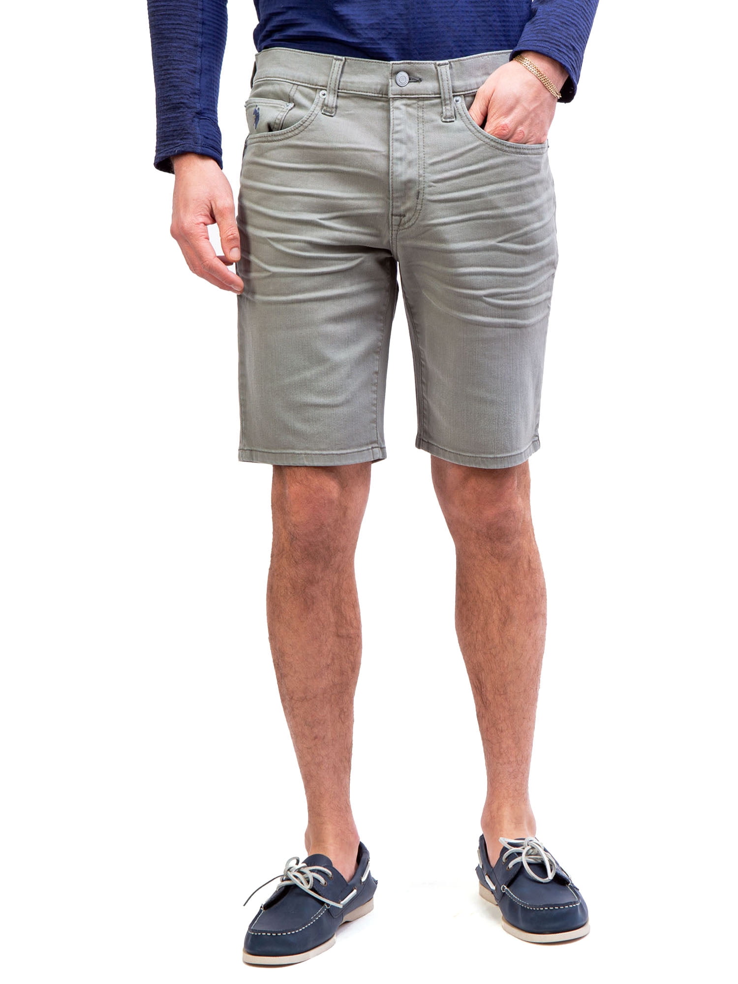 Us polo sales denim shorts