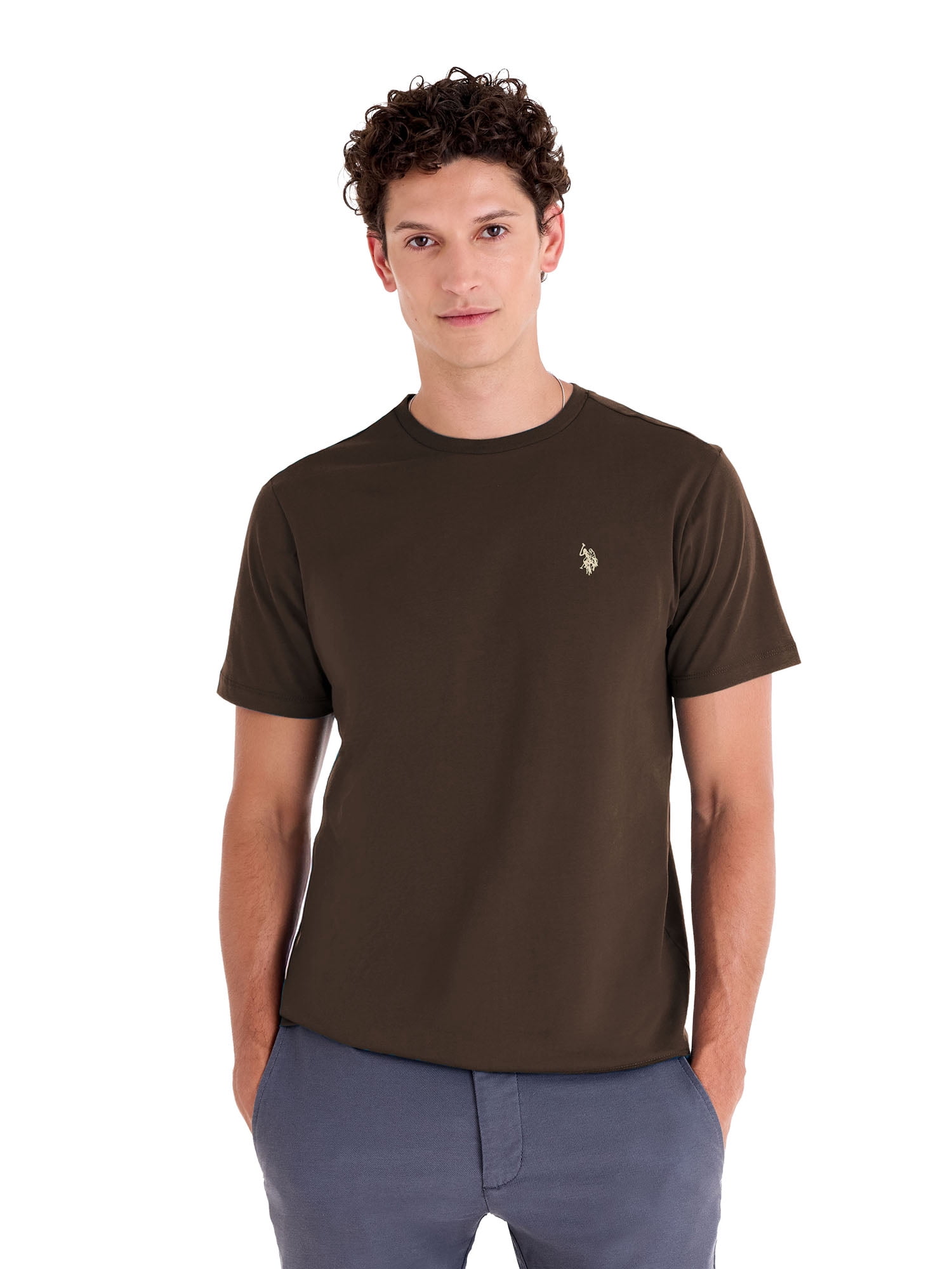 U.S. Polo Assn. Men's Basic Short Sleeve Crew T-Shirt