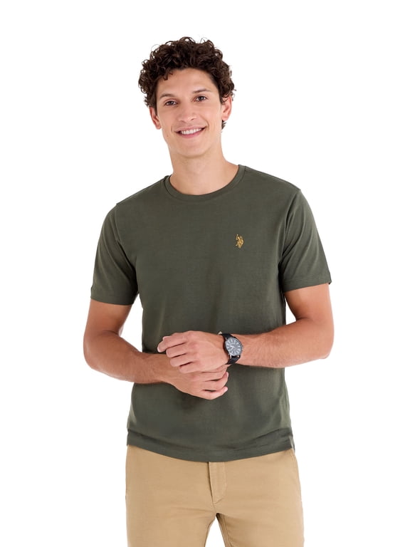Men's Basic Short Sleeve Crew T-Shirt