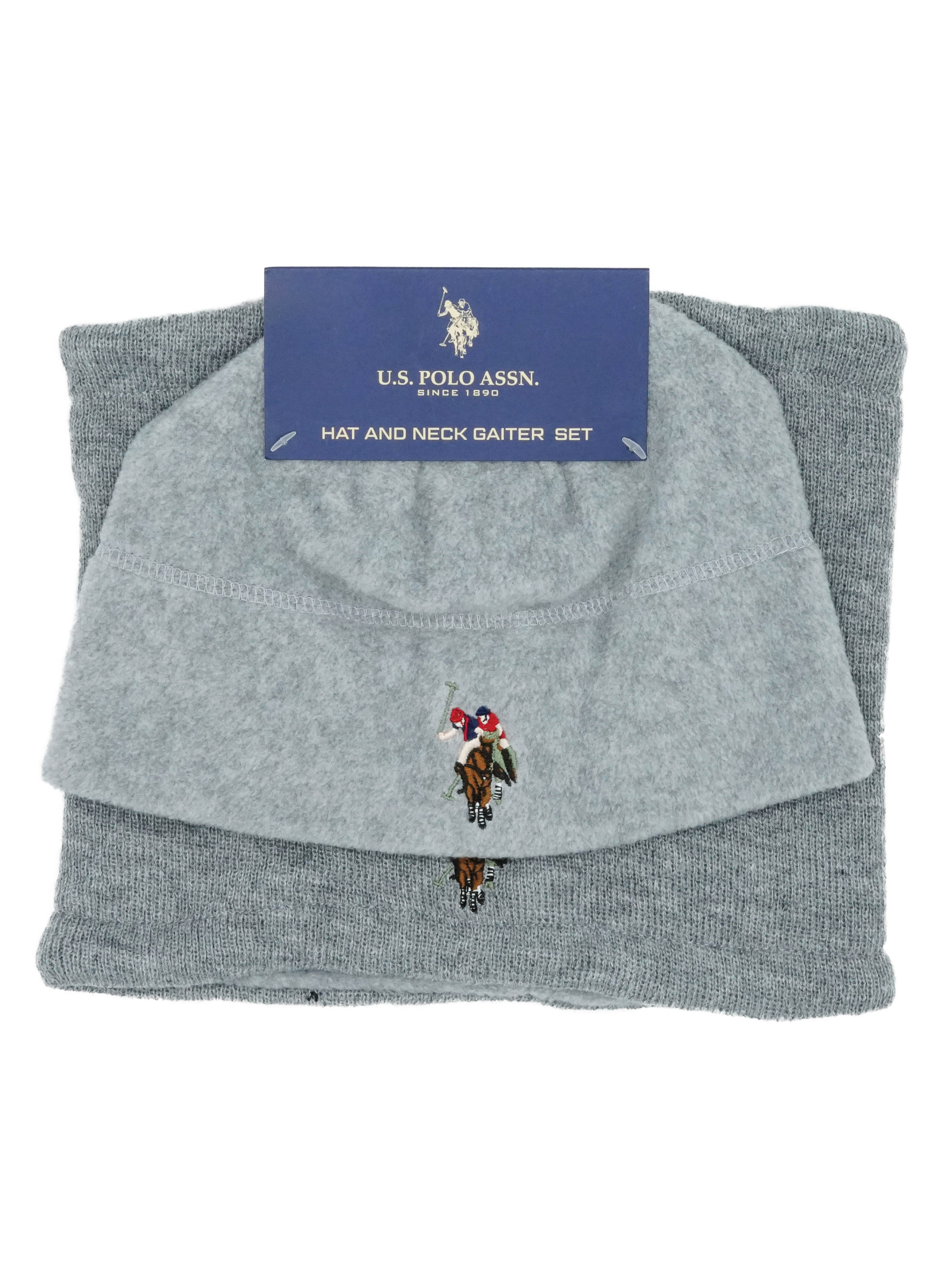 U.S. Polo Assn. Men's Beanie/Neck Gaiter Set