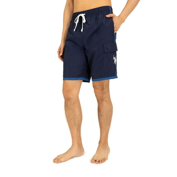 U.S. Polo Assn. Men's & Big Men's Cargo Swim Shorts, Sizes S-3XL