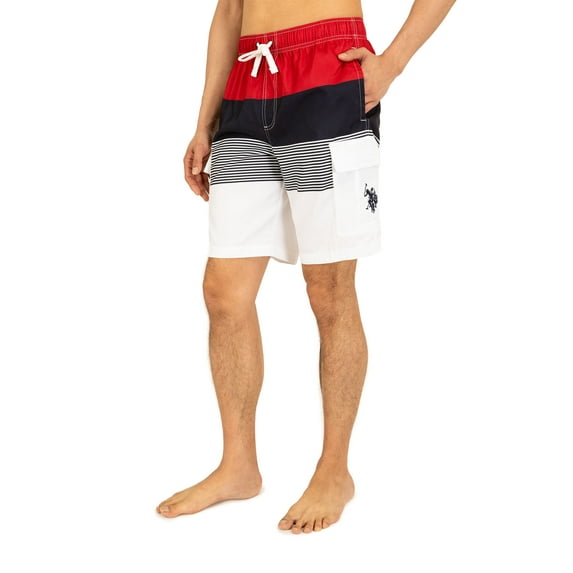 U.S. Polo Assn. Men's & Big Men's Cargo Swim Shorts, Sizes S-3XL