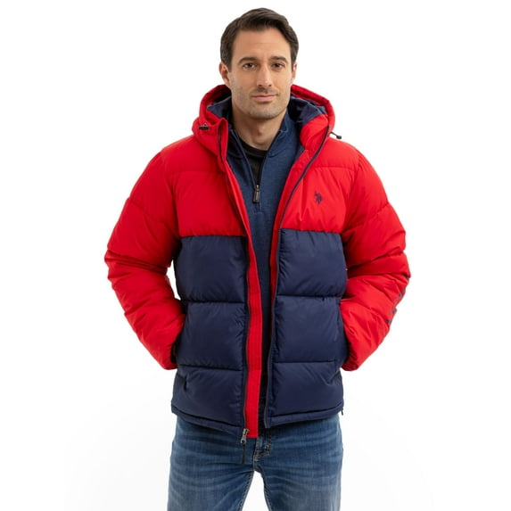 U.S. Polo Assn. Men's & Big Men's Puffer Jacket, Sizes S-3XL