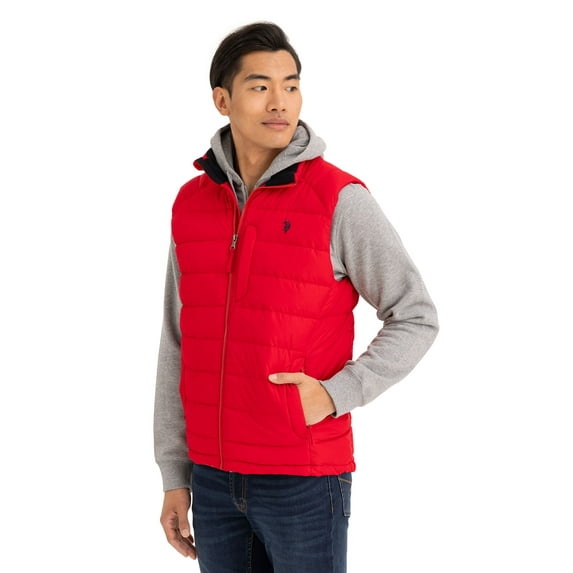 U.S. Polo Assn. Men's & Big Men's Signature Puffer Vest, Sizes S-3XL
