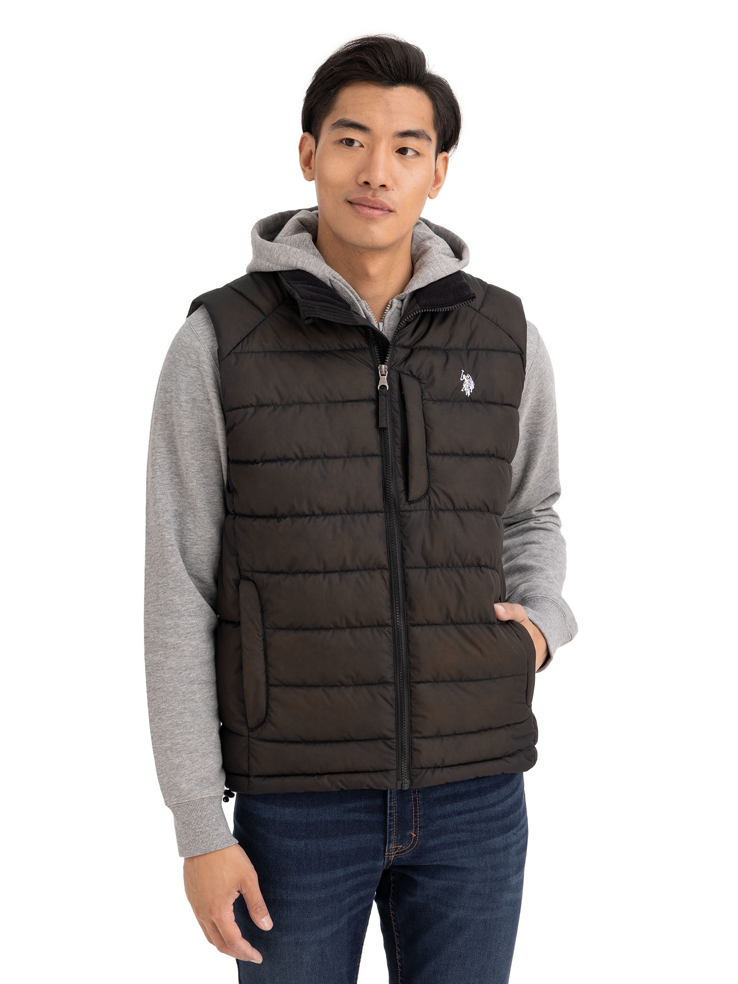 U.S. Polo Assn. Men's & Big Men's Signature Puffer Vest, Sizes S-3XL