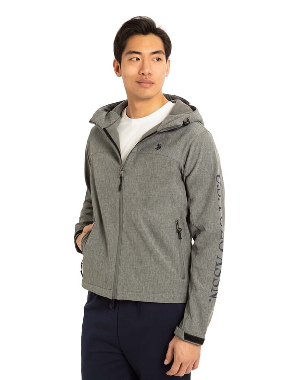 Men's & Big Men's Softshell Jacket Sizes S-3XL