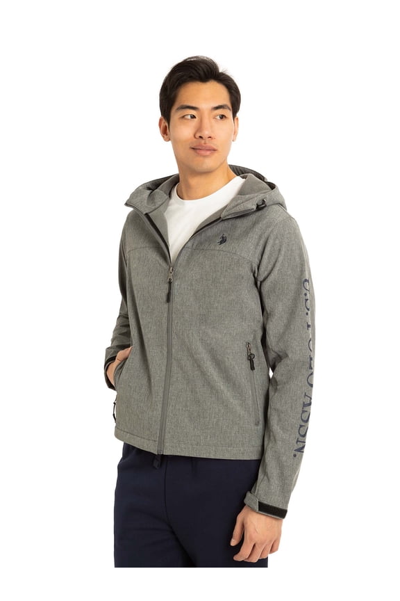 Men's & Big Men's Softshell Jacket Sizes S-3XL