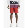 thumbnail image 1 of U.S. Polo Assn. Men's & Big Men's Stripe Cargo Swim Trunks with UPF50+, 10" Inseam, Sizes S-3XL, 1 of 5