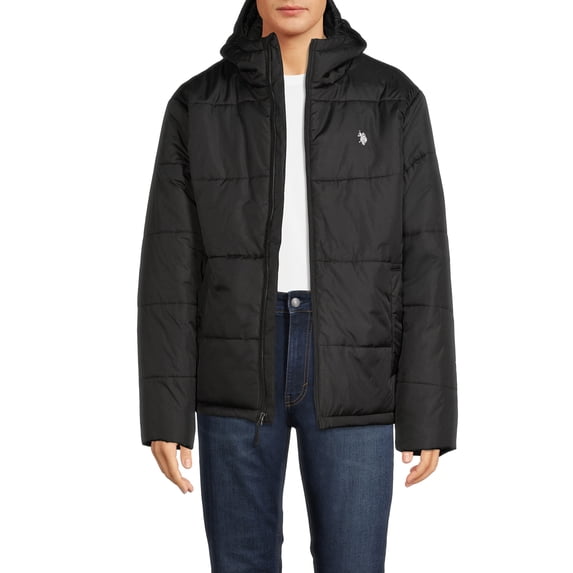 U.S. Polo Assn. Men’s Colorblocked Puffer Jacket