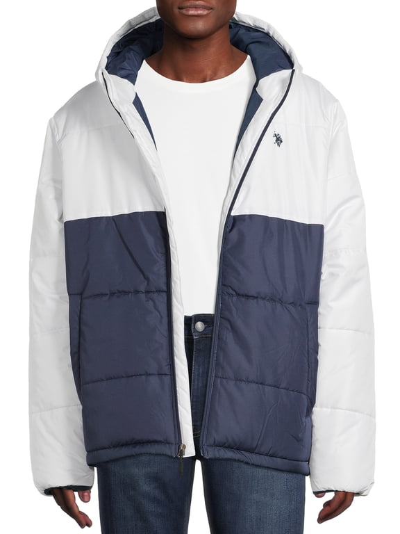 Men’s Colorblocked Puffer Jacket