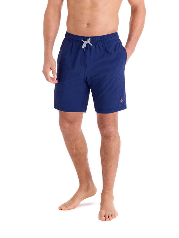 Men's Classic Navy Compression Short , XL