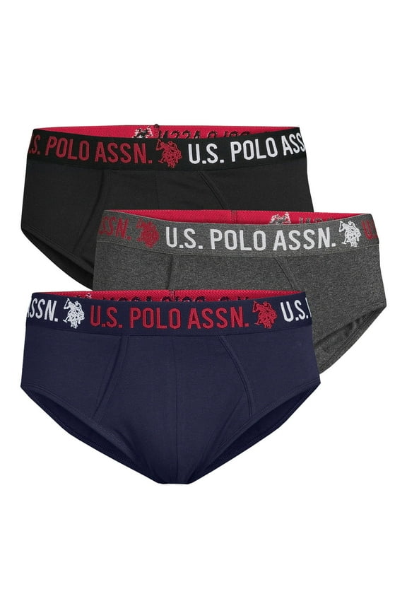 Men's Cotton Stretch Briefs, 3-Pack