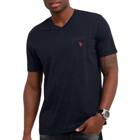U.S. Polo Assn. Men's Crew Neck Pocket T-Shirt