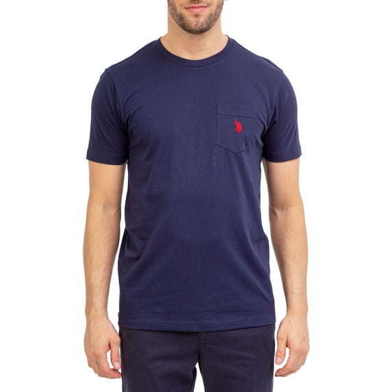 U.S. Polo Assn. Men's Short Sleeve Crew Neck Pocket T-Shirt