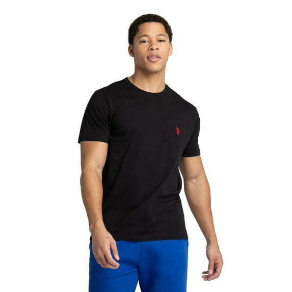 U.S. Polo Assn. Men's Basic Crew Neck Pocket T-Shirt