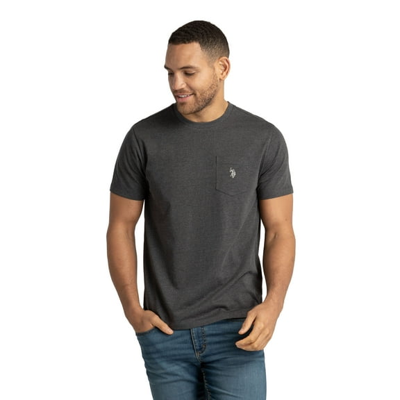U.S. Polo Assn. Men's Basic Crew Neck Pocket T-Shirt