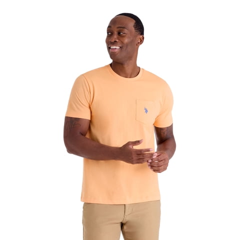 Men's Short Sleeve Crew Neck Pocket T-Shirt