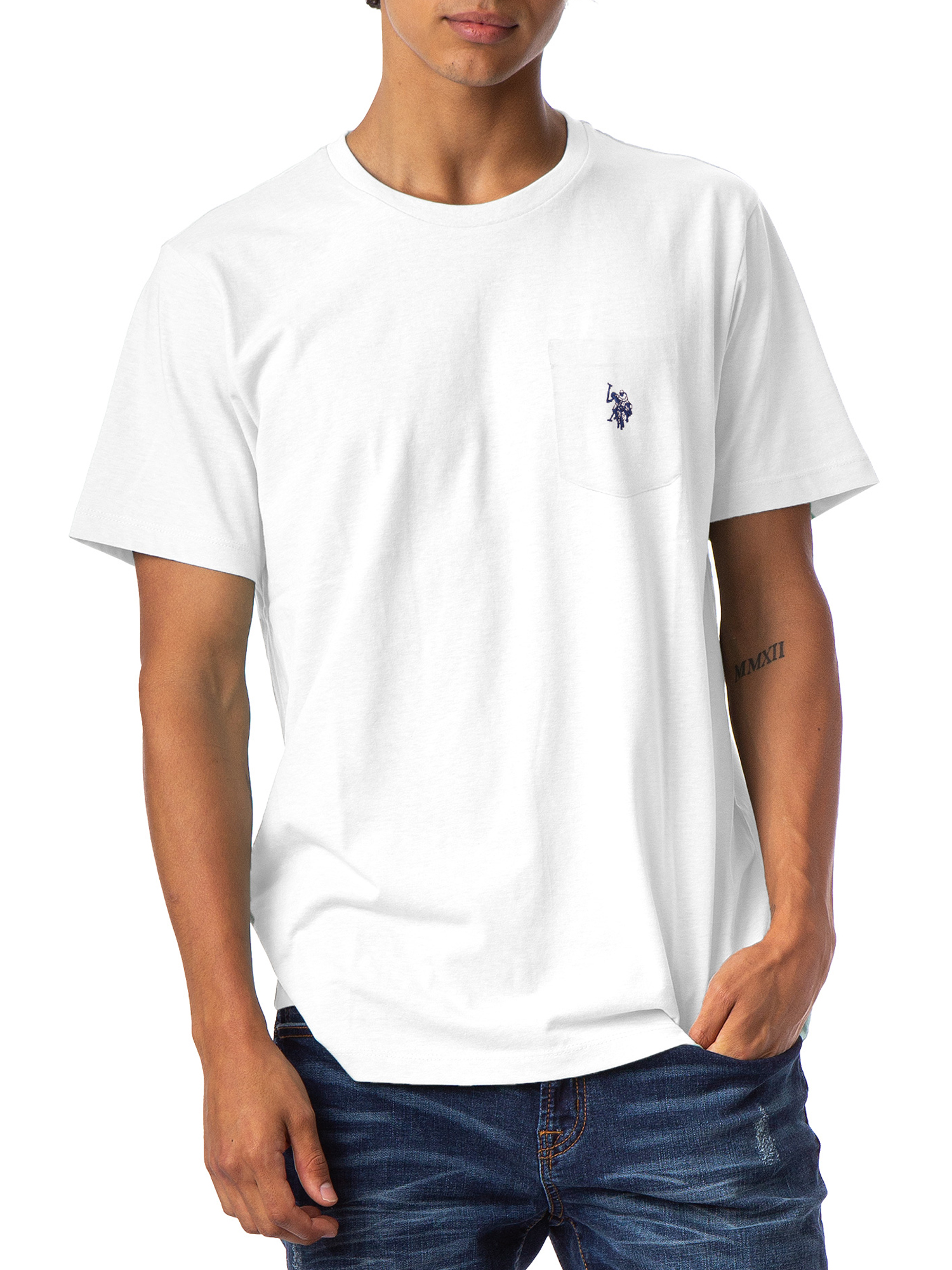 U.S. Polo Assn. Men's Crew Neck Pocket T-Shirt - image 1 of 2