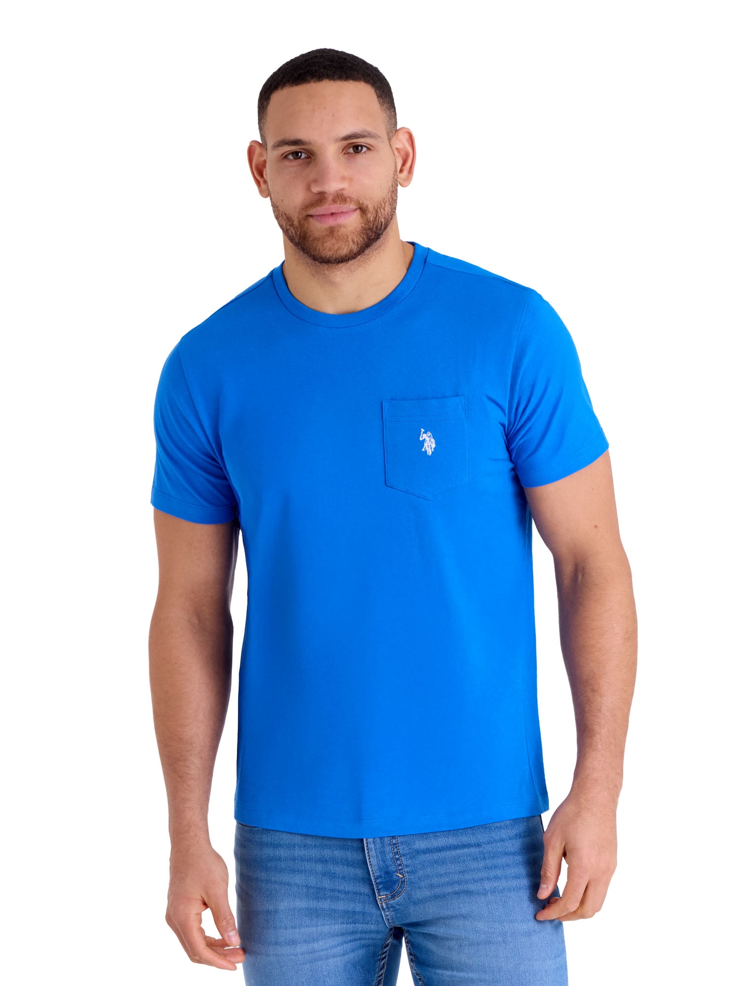 U.S. Polo Assn. Men's Short Sleeve Crew Neck Pocket T-Shirt