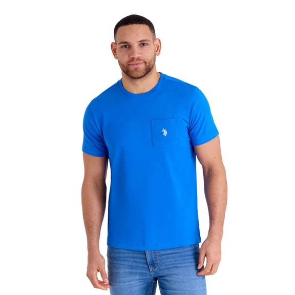 U.S. Polo Assn. Men's Basic Crew Neck Pocket T-Shirt