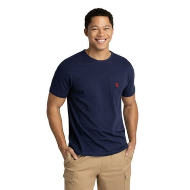 U.S. Polo Assn. Men's Crew Neck Pocket T-Shirt