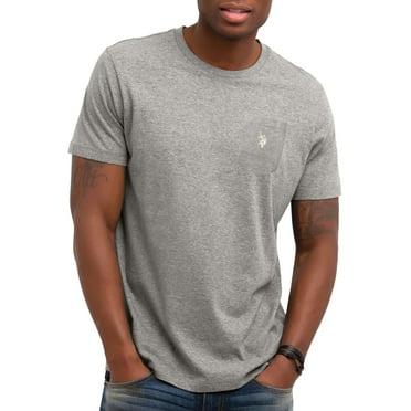 U.S. Polo Assn. Men's Crew Neck Pocket T-Shirt