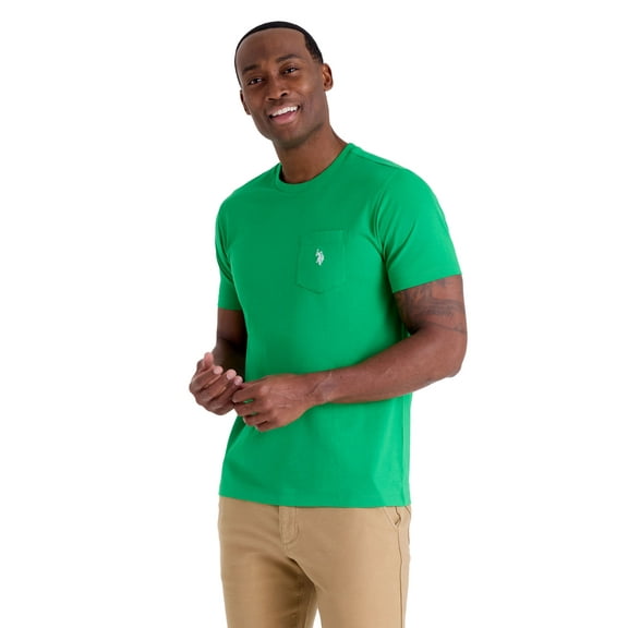 U.S. Polo Assn. Men's Basic Crew Neck Pocket T-Shirt