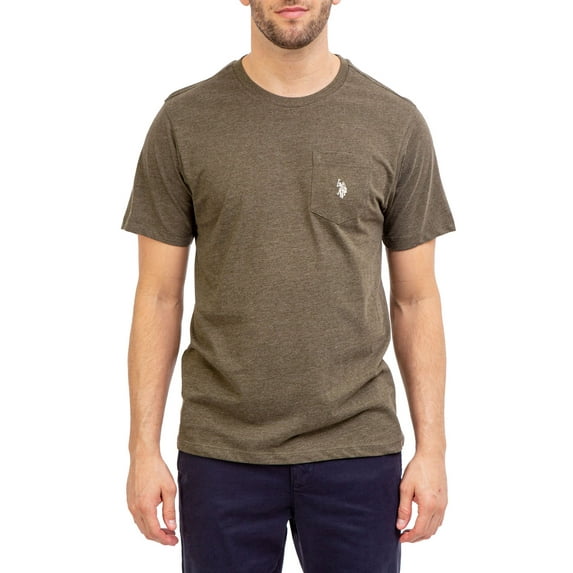 U.S. Polo Assn. Men's Short Sleeve Crew Neck Pocket T-Shirt