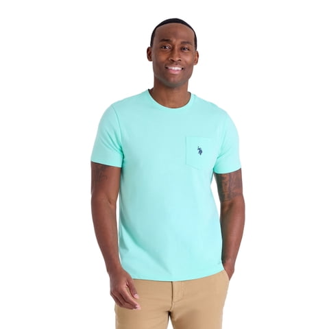 Men's Short Sleeve Crew Neck Pocket T-Shirt