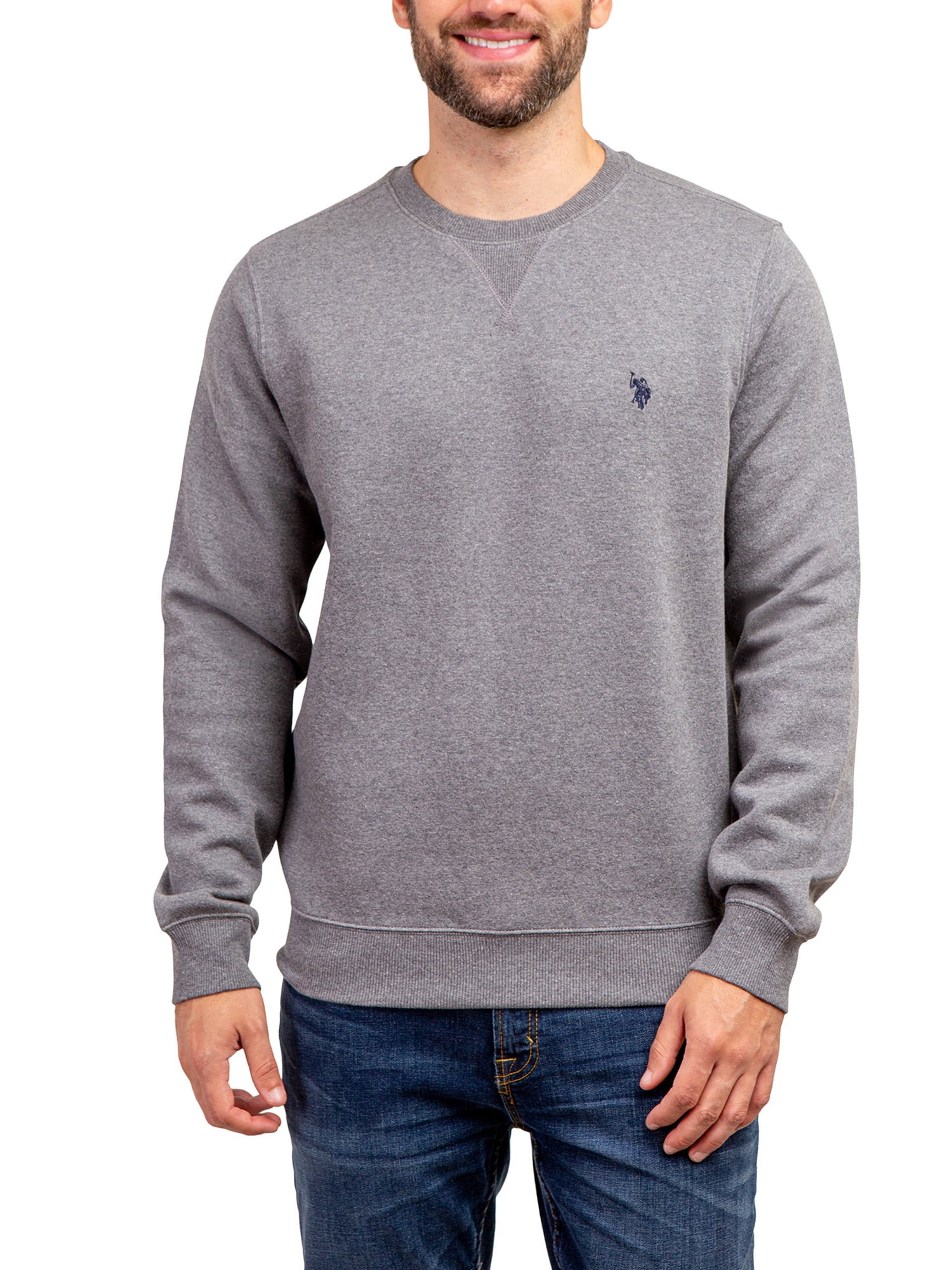 U.S. Polo Assn. Men s Crew Neck Sweatshirt Walmart