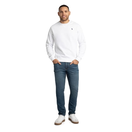 U.S. Polo Assn. Men's Crewneck Fleece Sweatshirt