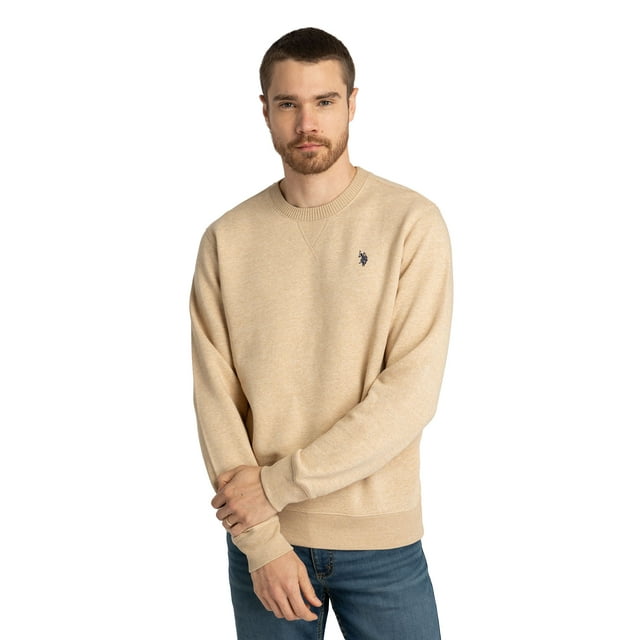 U.S. Polo Assn. Men's Crewneck Fleece Sweatshirt