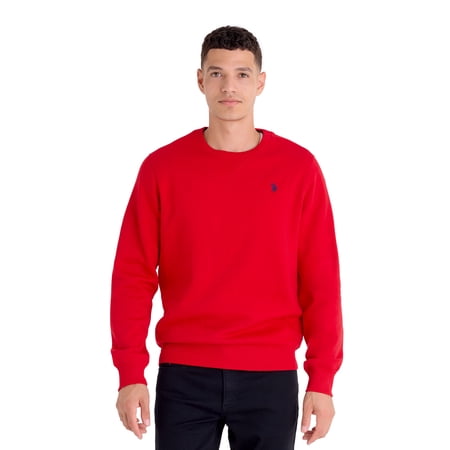 U.S. Polo Assn. Men's Crewneck Fleece Sweatshirt